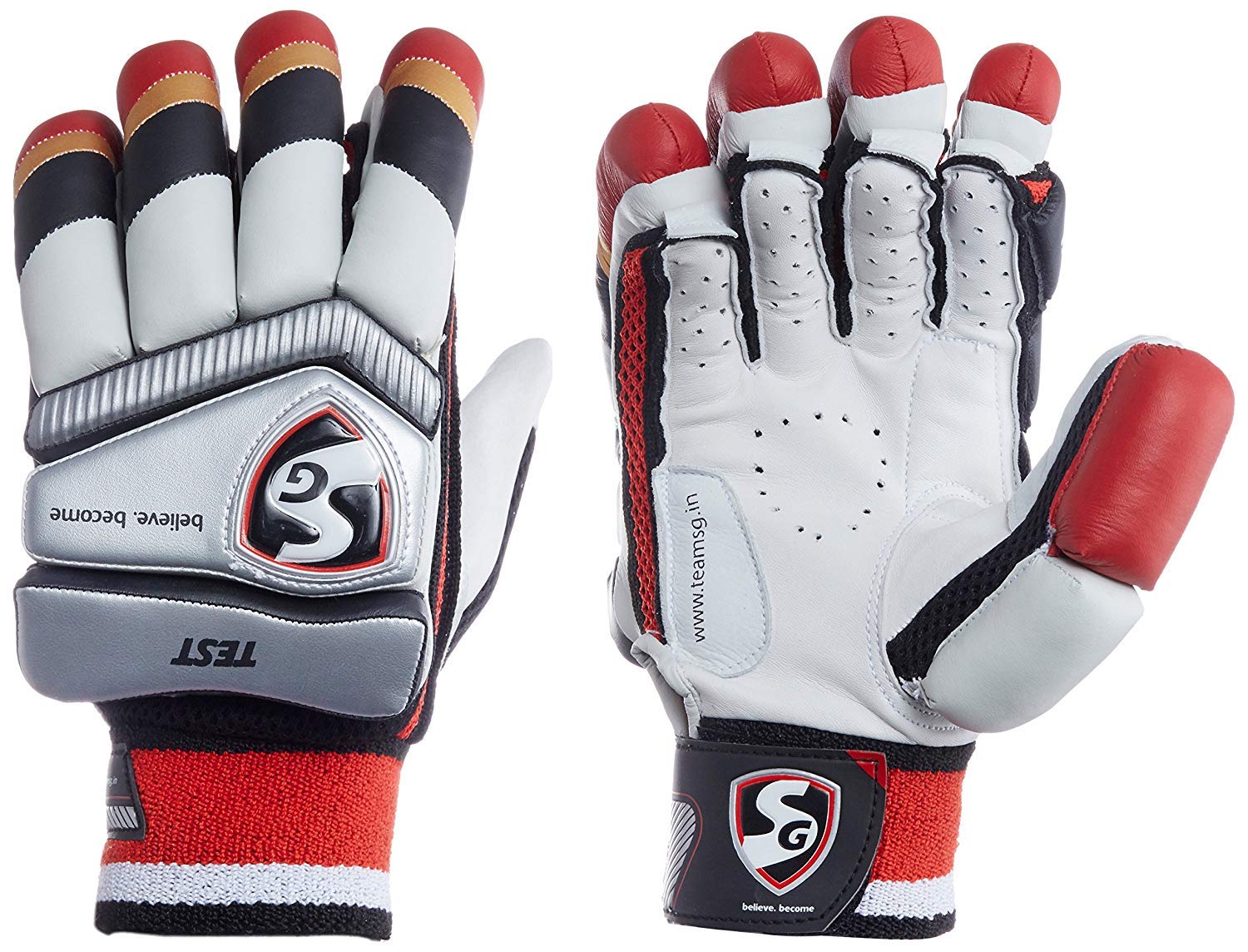 SGTest Batting Gloves, Boys (Color May Vary)