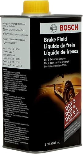 Miniatura 6 de Líquido de frenos Bosch esi6 – 32 N (reemplazo directo de Dot 3, Dot 4, y Dot 5.1)