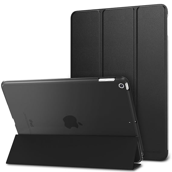 MOCA [Translucent Back] Smart Case for iPad Air 2 (2014 Launched) A1566 A1567 iPad Flip Cover