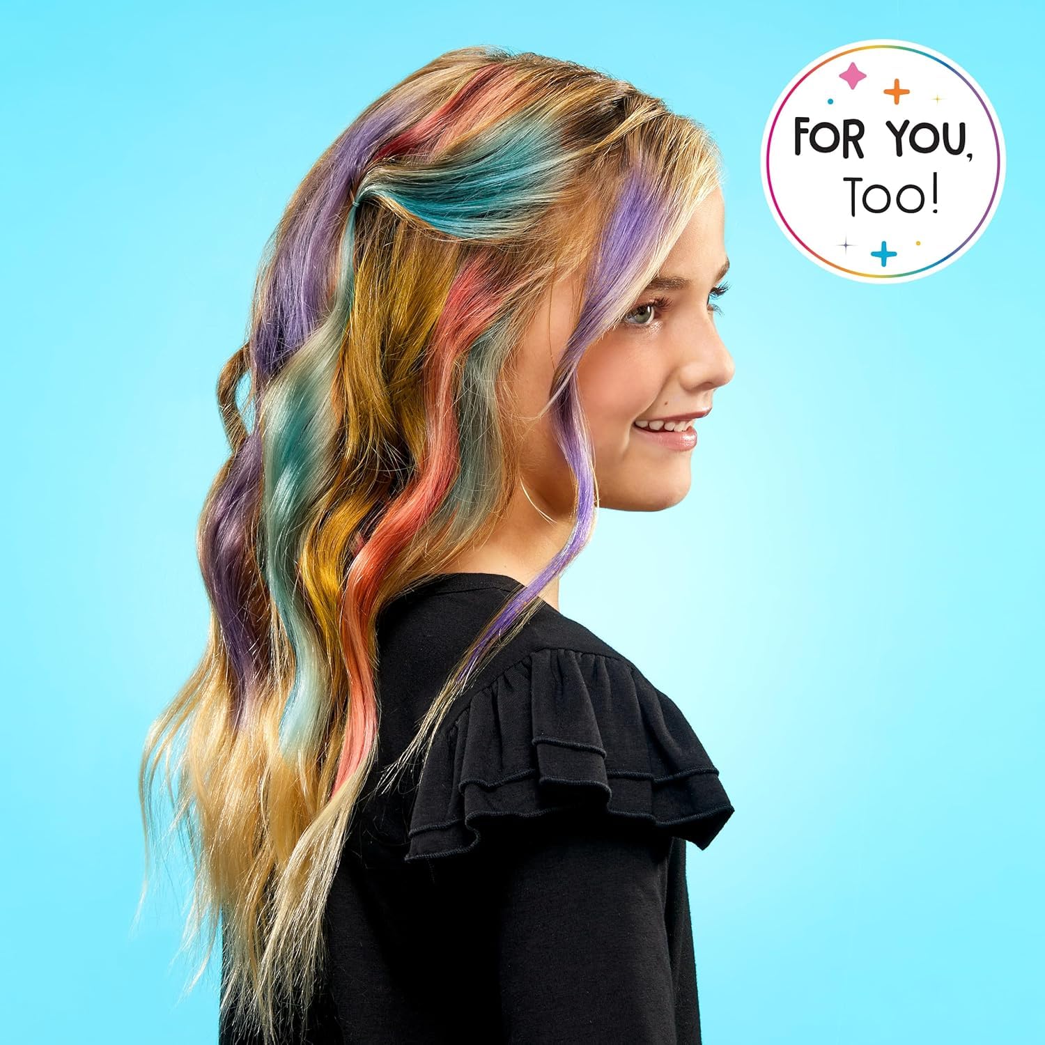 Rainbow High Air Brush & Create - 1 Bambola alla Moda Fai da Te con Kit Aerografo, Pennarelli Arcobaleno Lavabili, Capelli Lunghi, Occhi Verdi, Gioco Creativo. Età 4-12