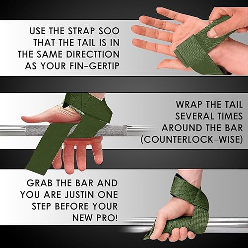 Miniatura 7 de FIGHTSENSE Correas de levantamiento para levantamiento de pesas, correas de muñeca de gimnasio para hombres y mujeres, correas de neopreno