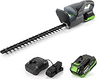 GarveeLife 20V Cordless Hedge Trimmer w/ Battery & Charger - 18" Blades, 1500RPM Motor, Lightweight 4lb Bush Trimmer for Gardens