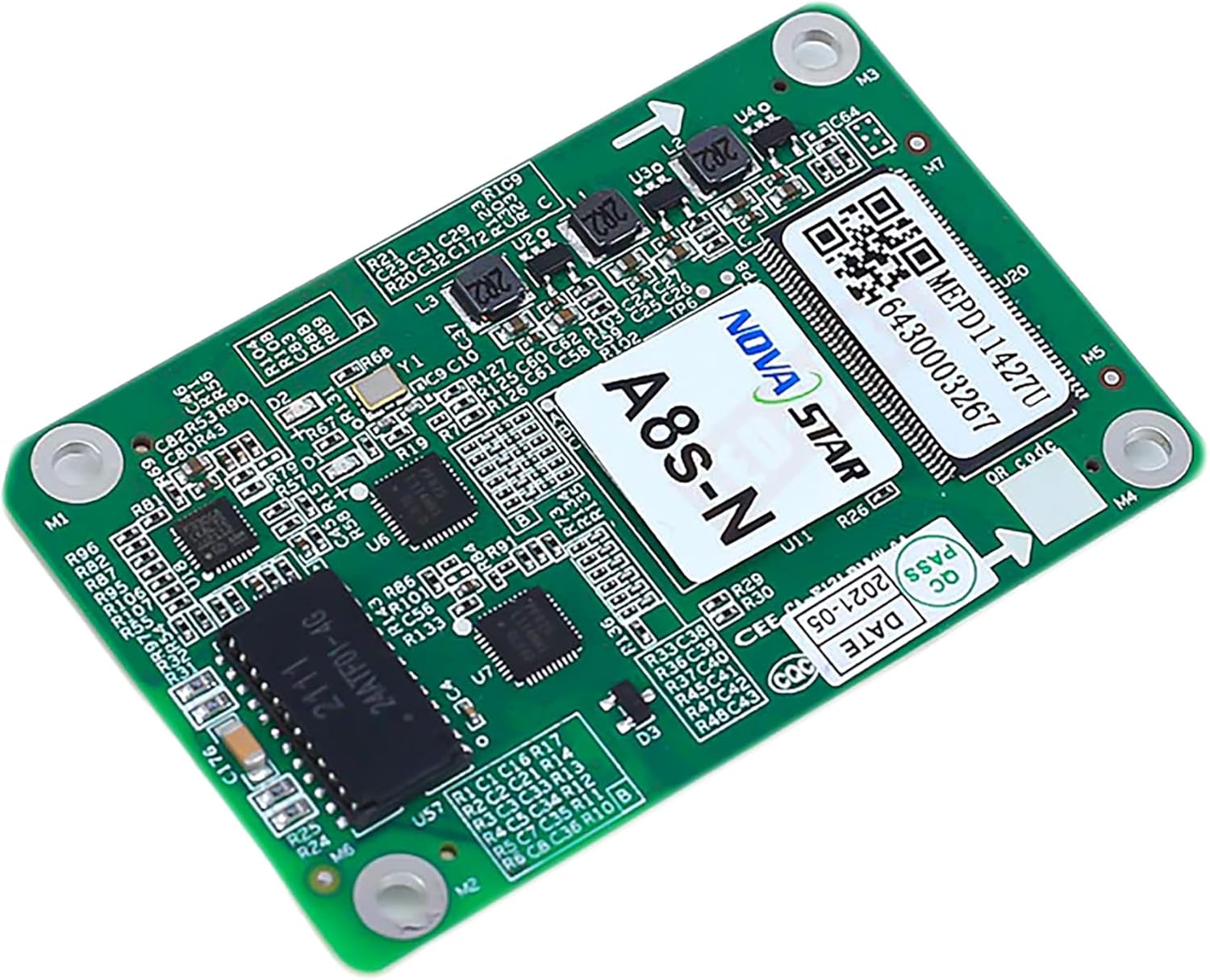 A8s-N LED Receiving Card Armor, Image Booster Technology, HDR10, 3D Output, Low Latency, LED Display Controller for Indoor Outdoor Digital Signage & Advertising Screens Upgrade Version of A8s