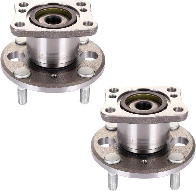 Cubo de roda e rolamento traseiro ECCPP 512490 para Ford Fiesta 2011–2019 – 2 unidades