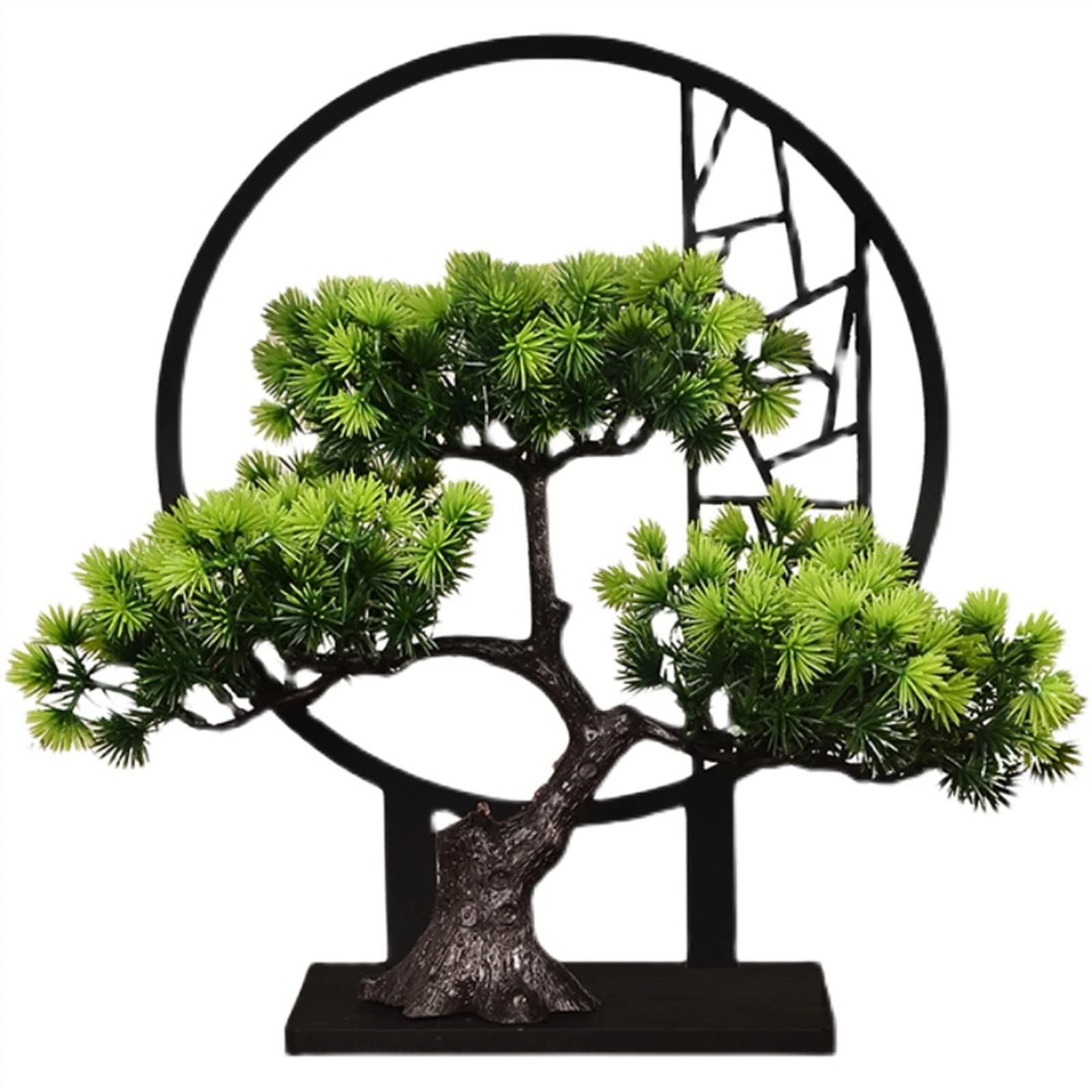 Sztuczne rośliny biurowe Małe sztuczne drzewko Bonsai w doniczce Sztuczna roślina, rośliny Japońskie do ekspozycji wewnątrz i na zewnątrz, dekoracje domu biura