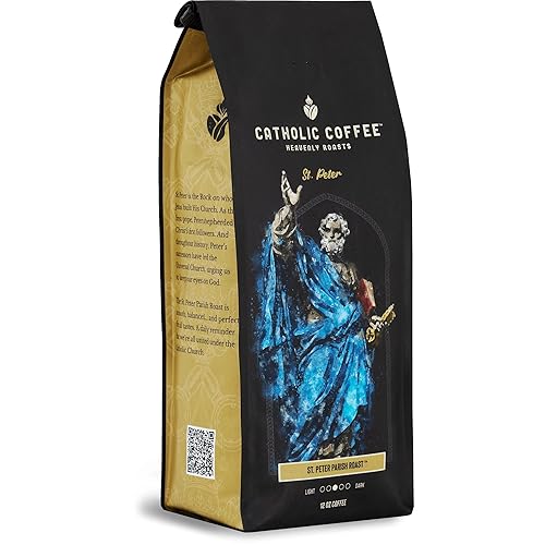 Miniatura 2 de Catholic Coffee Caja de café variada (molida) (Nuestra Señora de Guadalupe, San Patricio, San Pedro, San José), 12 onzas