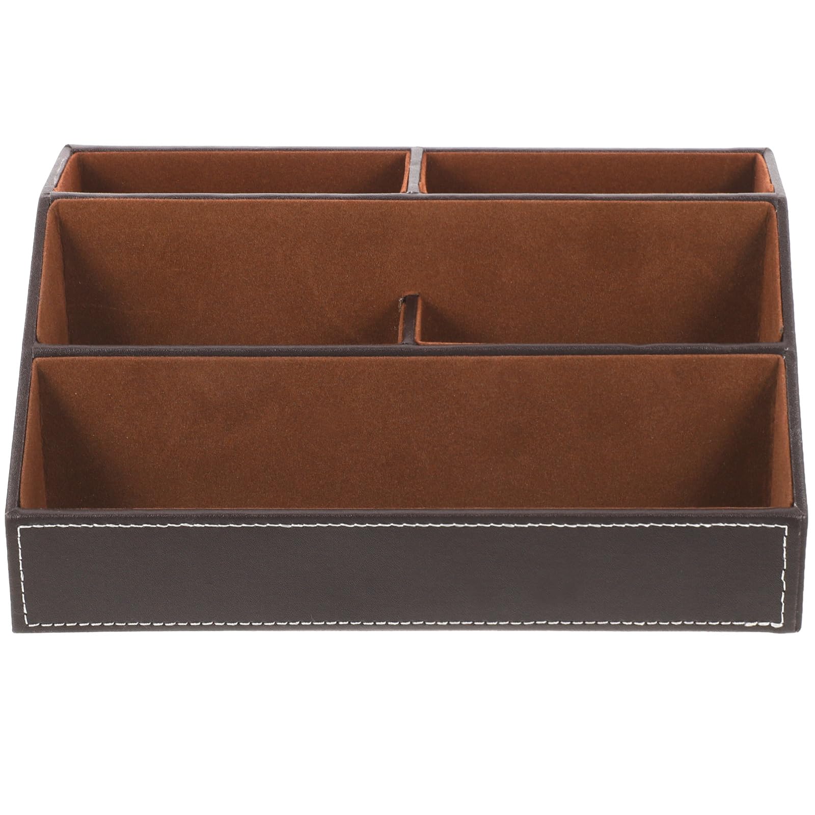 Organiseur de bureau en cuir au design élégant et moderne