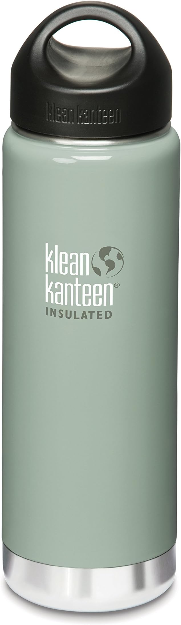 Klean Kanteen Wide Insulated Water Bottle with Stainless Loop Cap