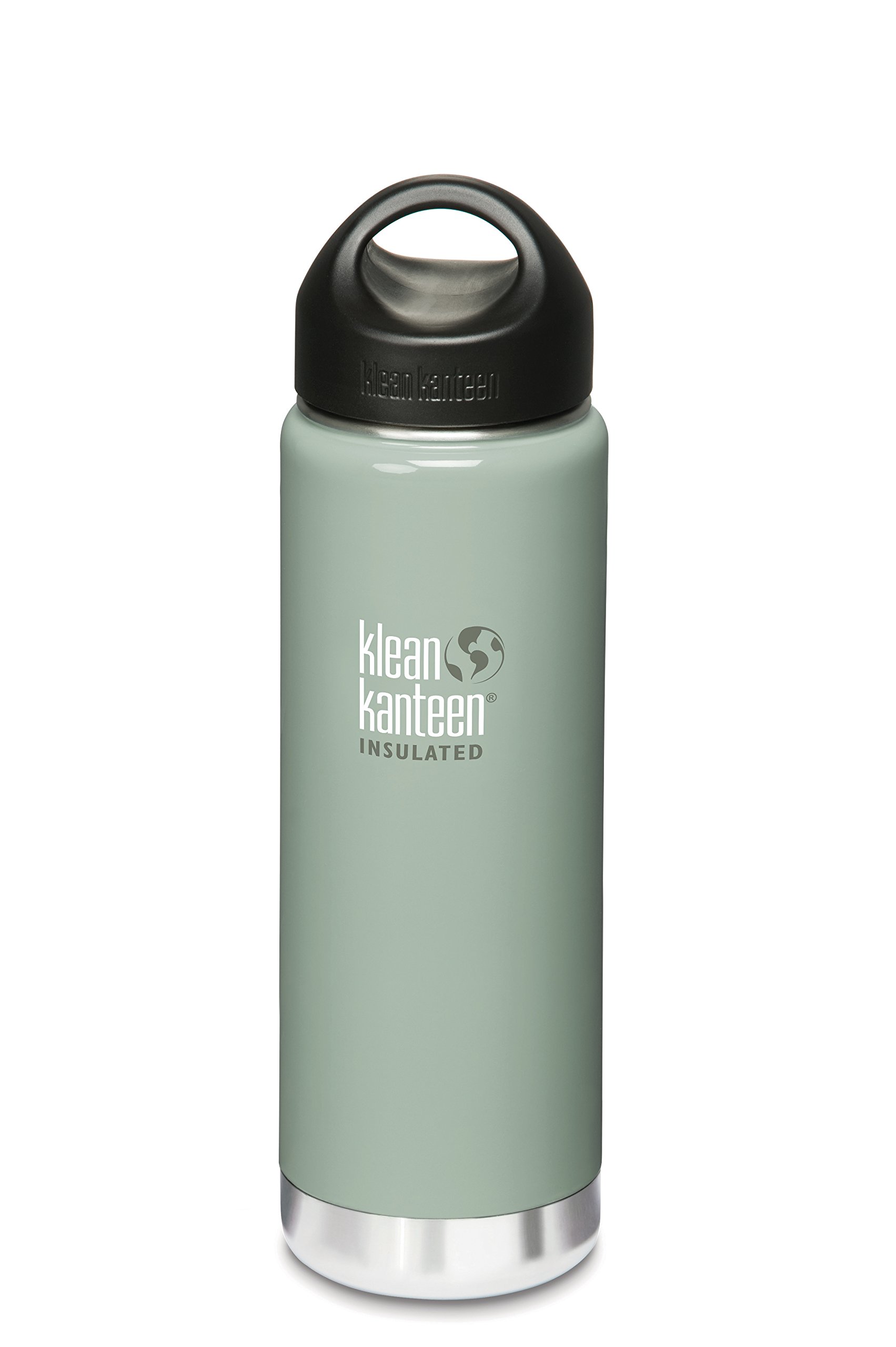Klean Kanteen Wide Insulated Water Bottle with Stainless Loop Cap