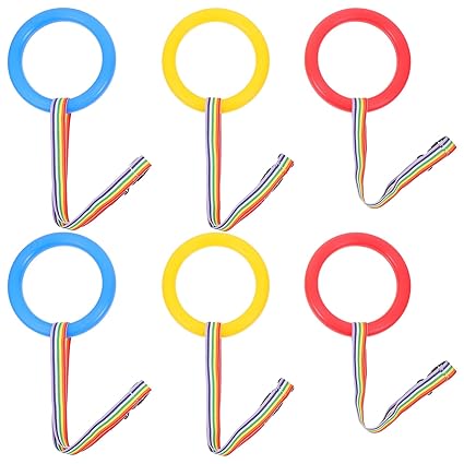 18Pcs Preschool Walking Rope with Plastic Handles, Safety Line Rope for Kids, Anti-Lost Toddler Leash for Kindergarten, Daycare, Outdoor Activities