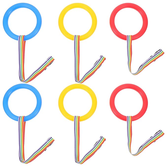 18Pcs Preschool Walking Rope with Plastic Handles, Safety Line Rope for Kids, Anti-Lost Toddler Leash for Kindergarten, Daycare, Outdoor Activities