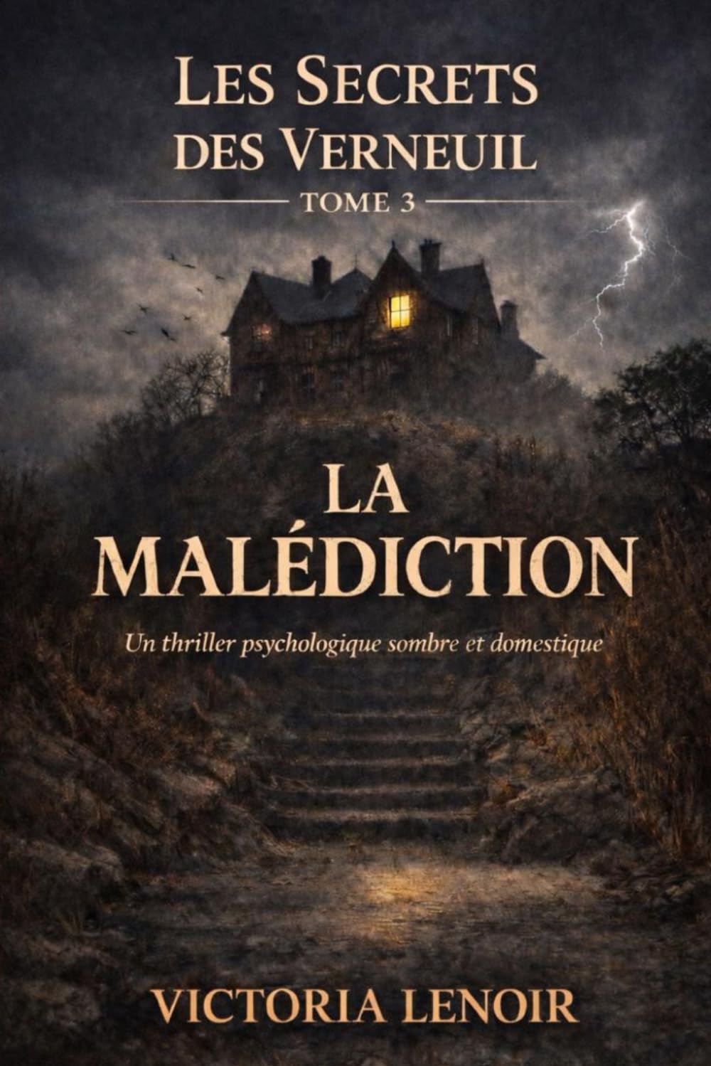 LA MALÉDICTION: Un thriller psychologique sombre et réaliste (Les Secrets des Verneuil)