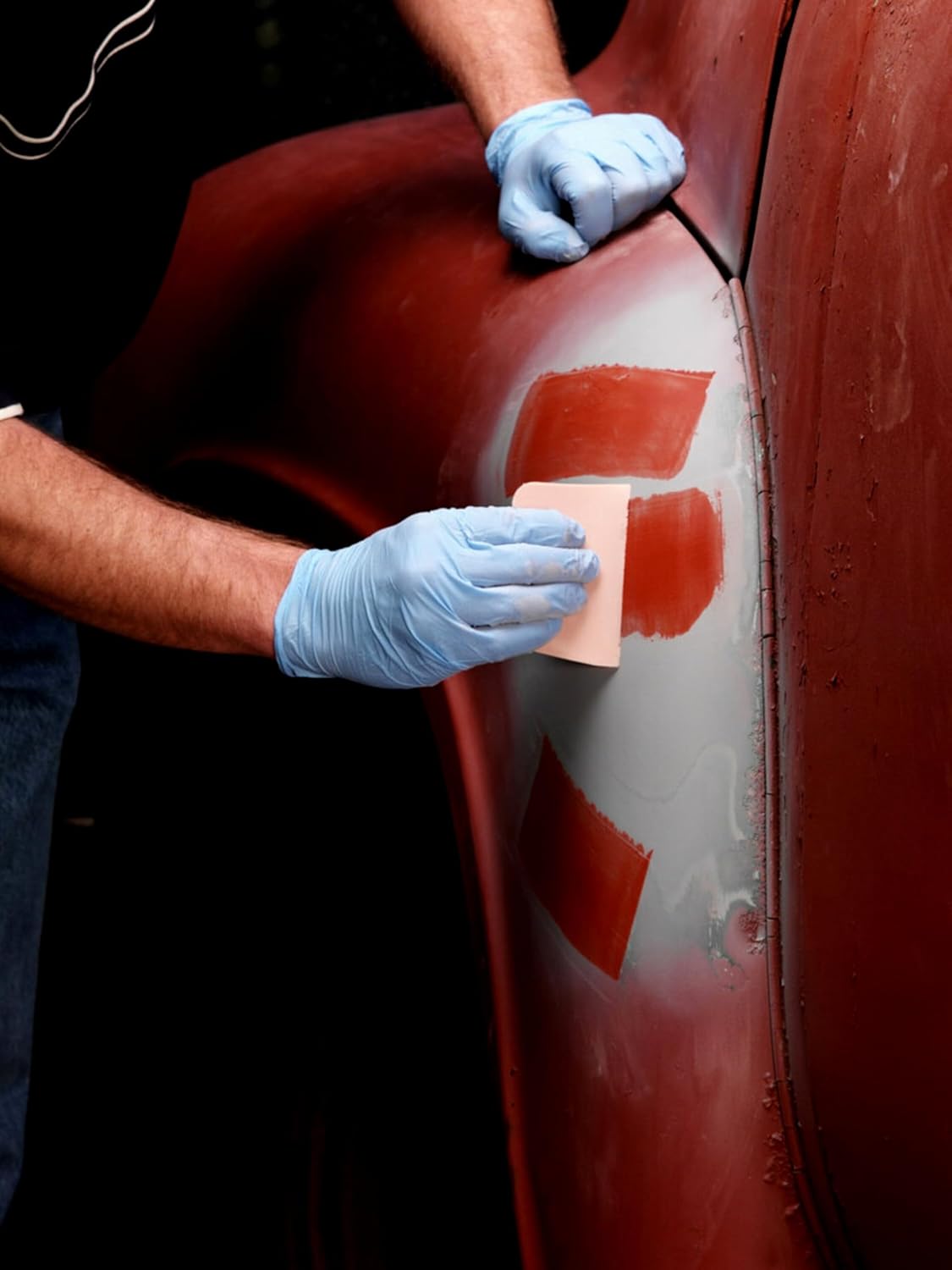 Bondo 651 Glazing & Spot Putty Tube – 1 lb (16 oz) Each, 12-Pack – Fast-Drying, Non-Staining Formula for Automotive Surface Repairs