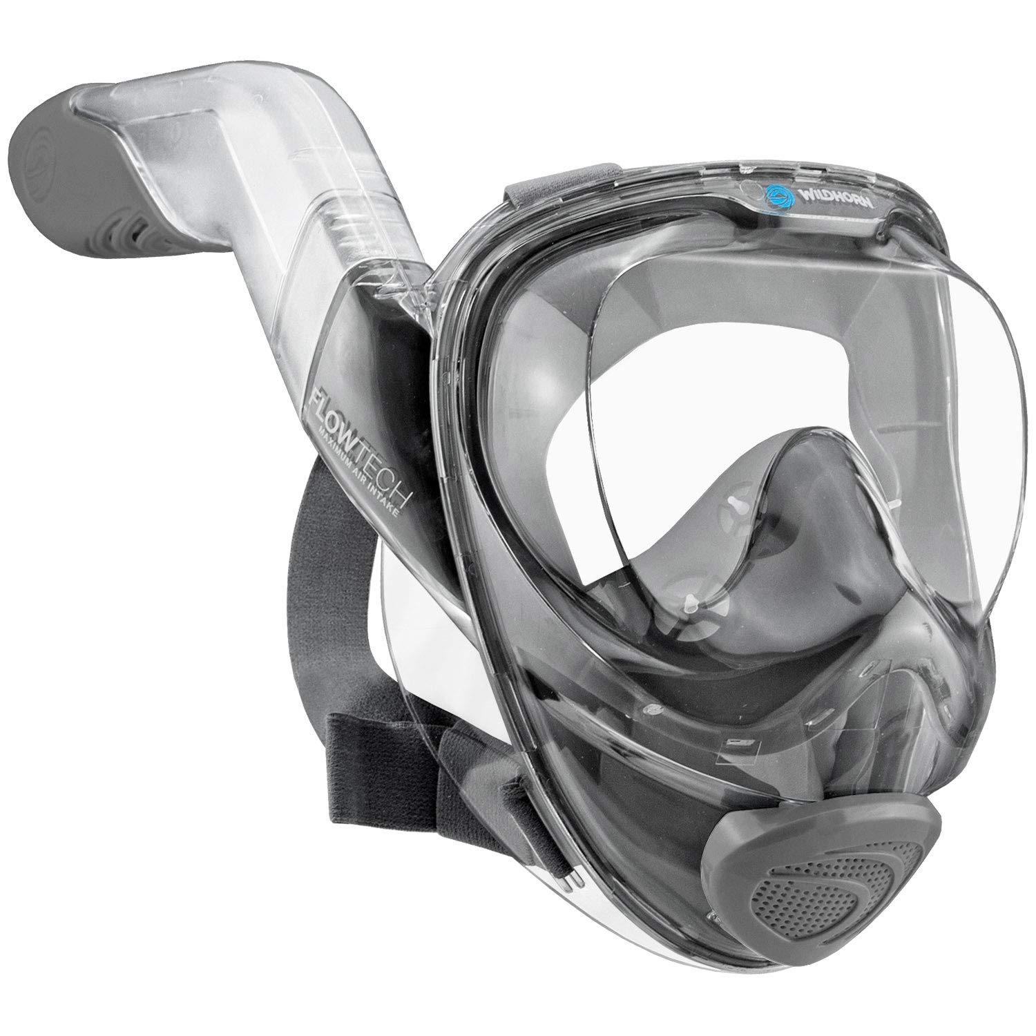 WildHorn Outfitters Seaview 180° V2 Full Face Snorkel Mask with