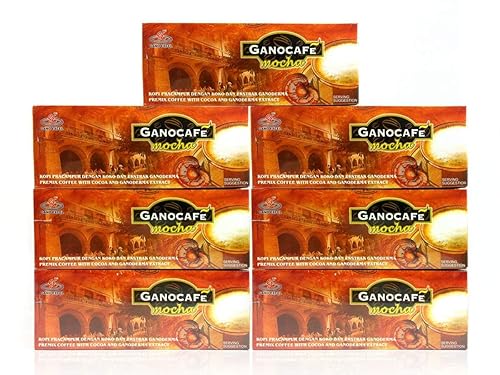 7 Cajas Gano Excel Mocha Café Ganoderma Lucidum Extracto