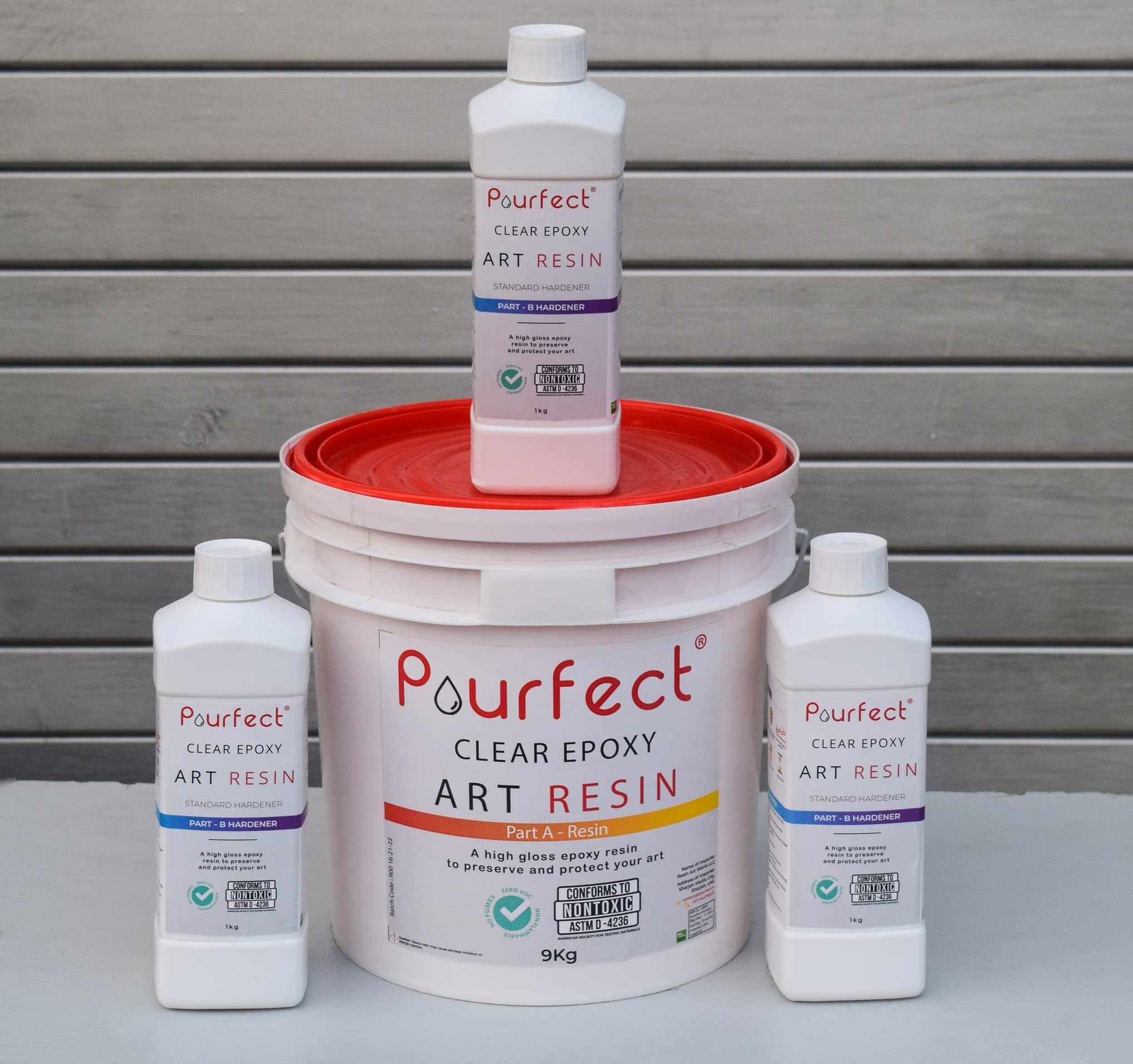 Ultra Clear Art Resin 12kg bulk pack