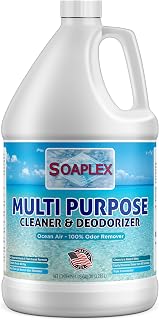 Multi-Purpose Cleaner & Deodorizer Pet Odor Eliminator, Multi-Surface Cleaner Concentrate for Floor, Carpet, Hardwood, Tile - Ocean Breeze Scent, pH Neutral, Mop Cleaning Solution (1 Gallon)