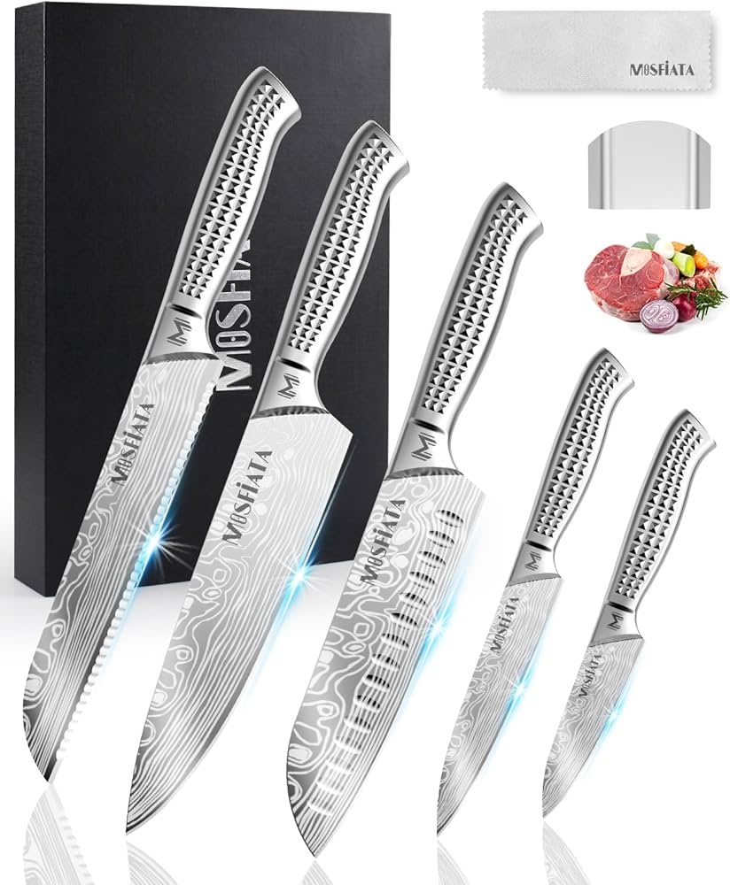 Amazon | MOSFIATA 包丁セット - 【牛刀・菜切り包丁・ペティナイフ】7 Amazon | MOSFIATA 包丁セット - 【牛刀・菜切り包丁・ペティナイフ】7