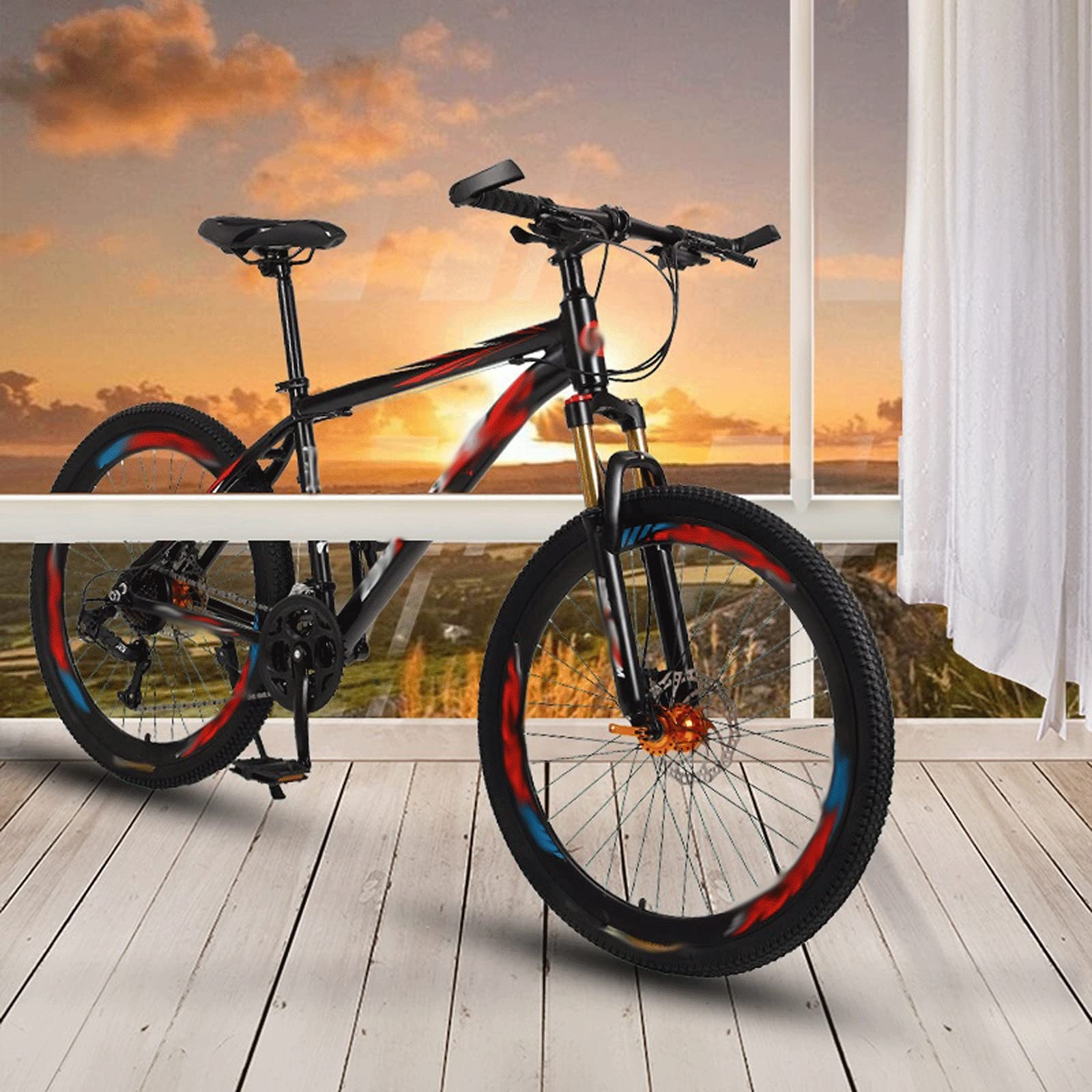 Amazon.co.jp: Pioiljzxc 自転車 クロスバイク, 愛の自由24