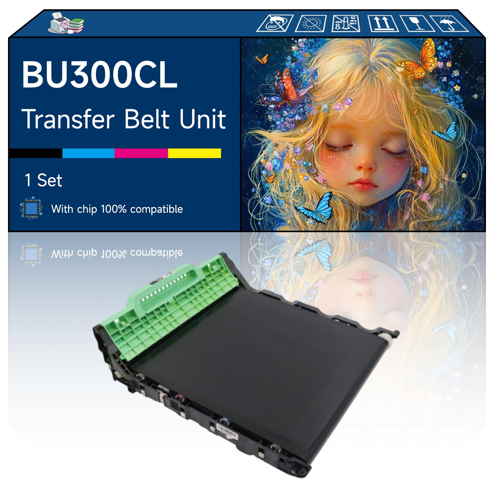 BU300CL Transfer Belt Unit Compatible with Brother MFC-9460CDN MFC-9560CDW Printers (1 Set)