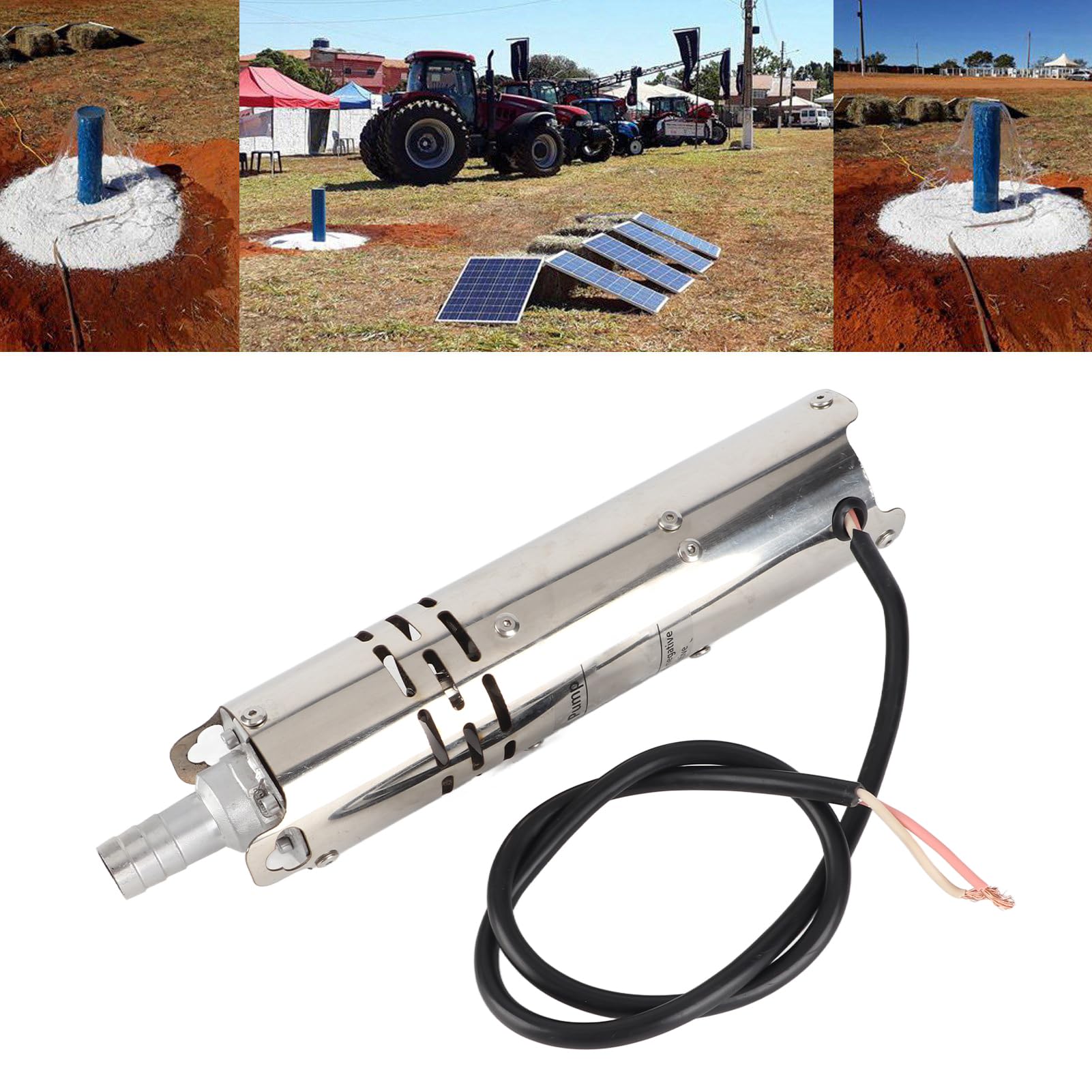 Bomba Sumergible Bomba de Agua Eléctrica Sin Escobillas con