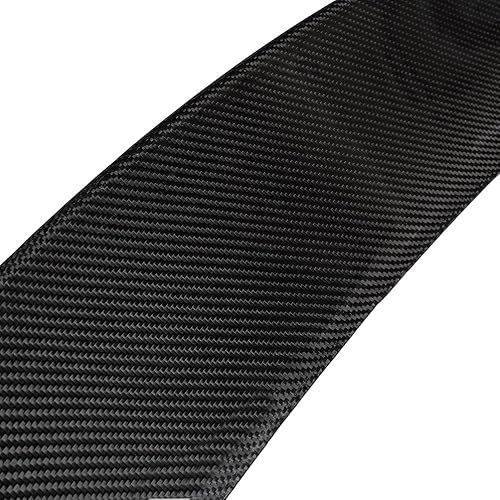 Miniatura 8 de SCITOO Alerón de fibra de carbono para ventana trasera para 2007-2013 para Infiniti G37 G25 Sedan negro brillante alerón trasero del maletero