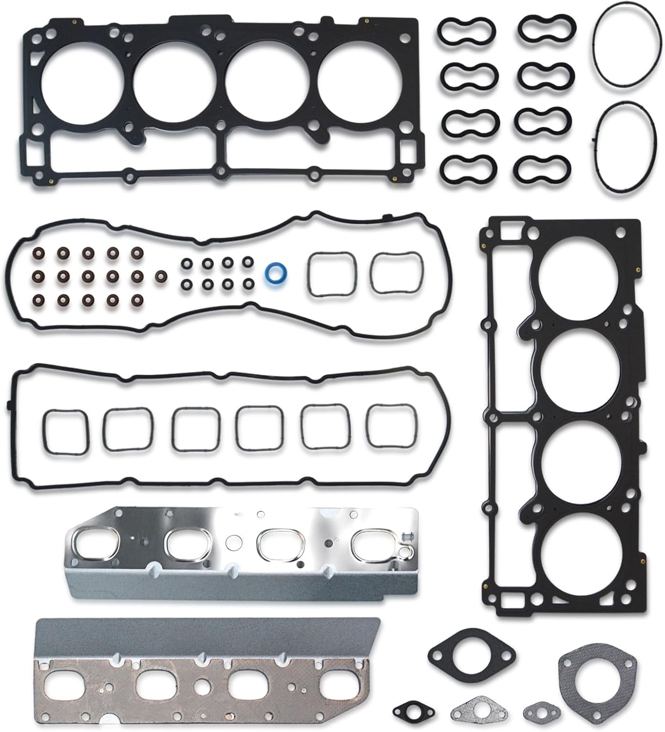HGS1163 MLS Head Gasket Set for 2009-2015 Chry sler Dodge Ram 1500 2500 300 3500 Aspen Challenger Charger Commander Durango Grand Cherokee Ram 3500 5.7 L OHV V8 16V