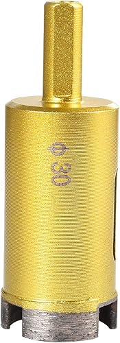 KATUR - Broca para sierra de diamante (0.236in de diámetro, para mampostería, cerámica, porcelana, mármol, granito, 0.236in de diámetro)