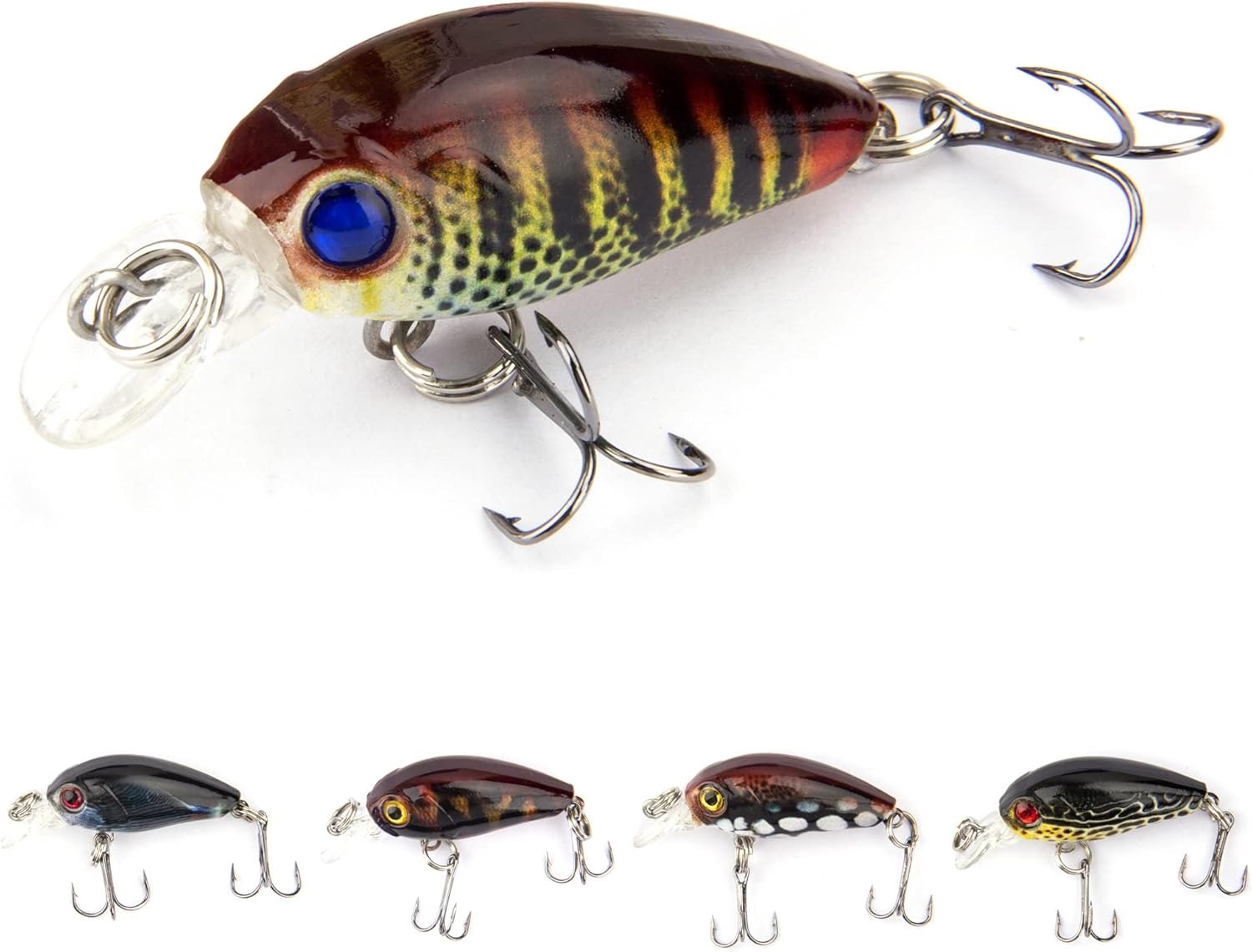 Crankbaits Fishing Lures Baits，Mini Fishing Lure Swimbaits