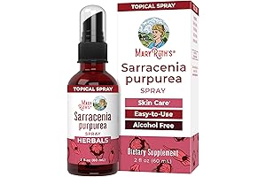 MaryRuth Organics Sarracenia Purpurea Liquid | Sarracenia Purpurea Topical Herbal Liquid | Purple Pitcher Plant