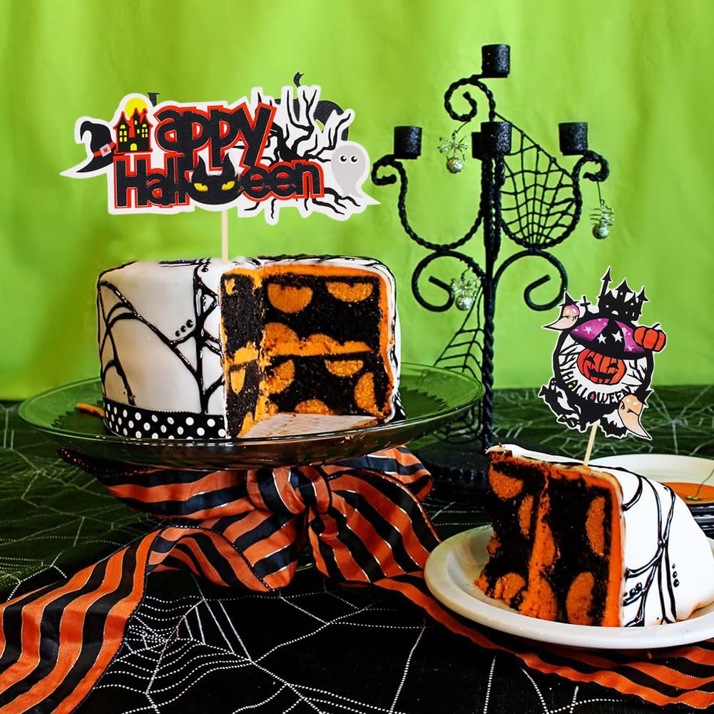 16 pezzi/pacco Halloween tema Topper per torta , progettato come