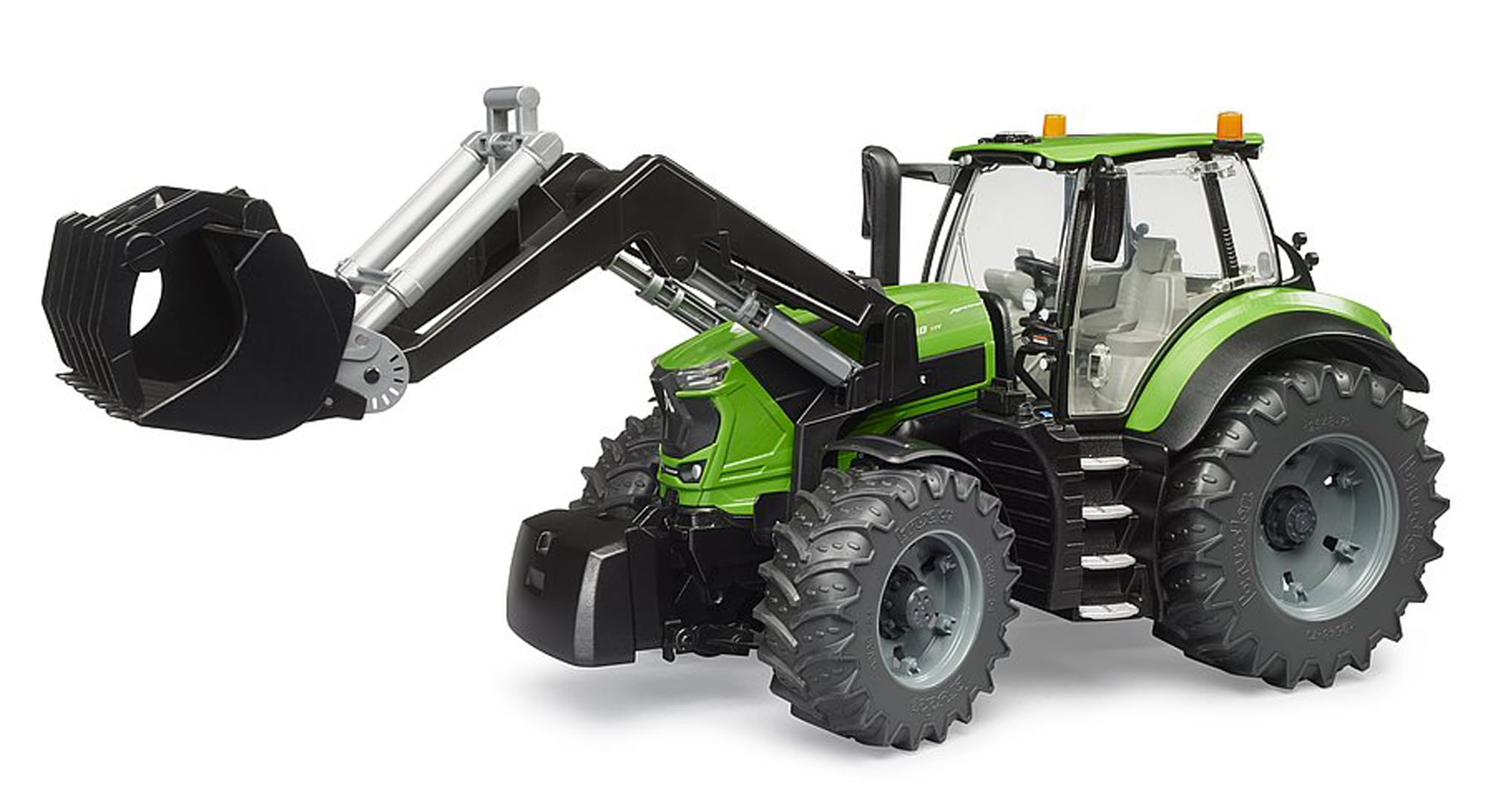bruder 03161 - DEUTZ-FAHR 8280 TTV z ładowaczem czołowym