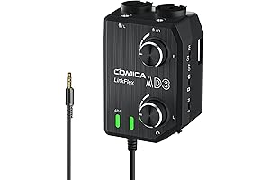 Comica Audio LINKFLEX AD3 Dual-channel Preamp Mixer