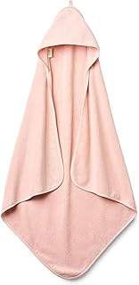 Baby Hooded Towel – Organic Cotton Baby Bath Towels – Baby Towels, Baby Bath Towels for Baby Boy, Baby Girl, 32" x 32" Super-Soft and Absorbent Baby Towels for Newborn (Blush)