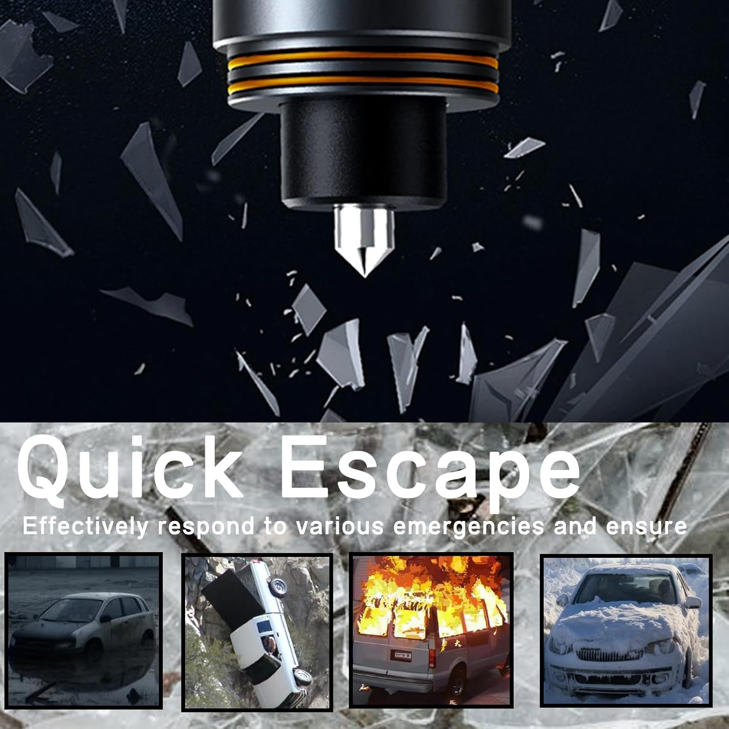 Notfallhammer & Gurtschneider: Ihr unverzichtbares Autozubehör für jede Panne