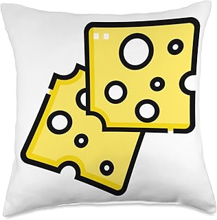 Clever Witty Swiss Cheese Designs Really Like Swiss Cheese Throw Pillow, 18x18, Multicolor