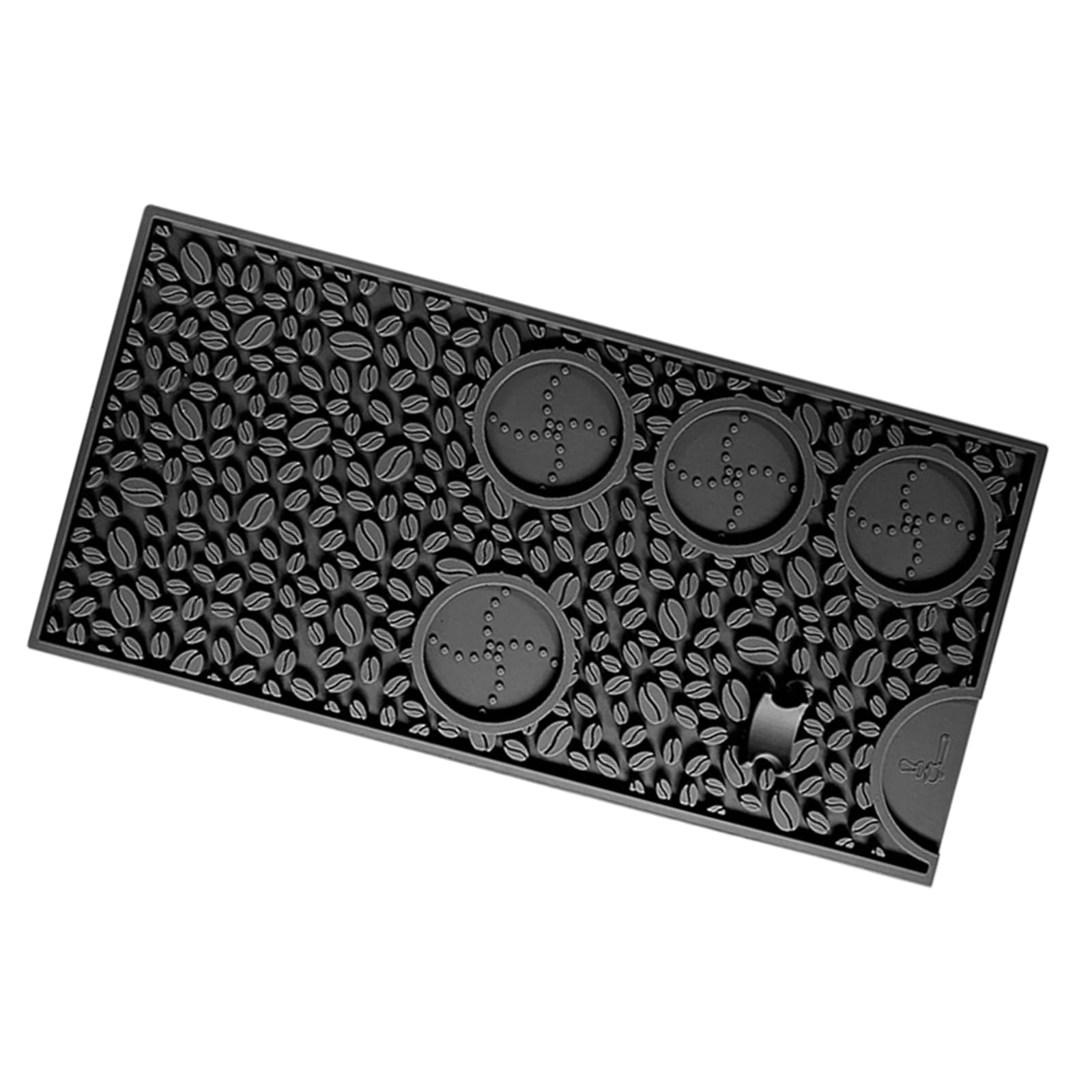 NVOQILIN Modern Coffee Pubs Accessory Mats with Nonslip Bottom Perfect for Brewing Stations in Cafes or Residential Kitchens Space Silicone Pad Home Accessories Shop Equipment Mats Machine Pad
