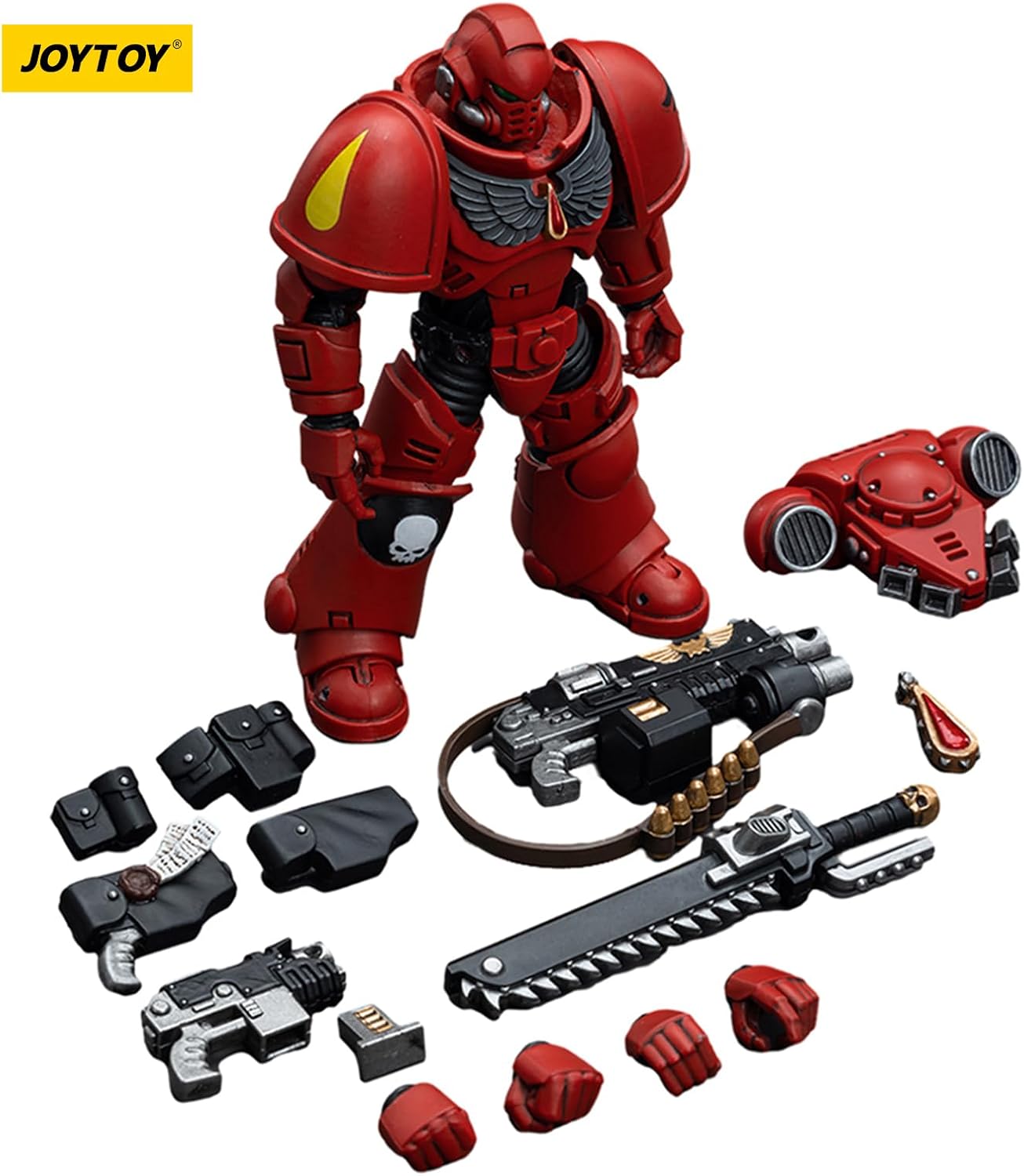 JOYTOY Warhammer 40k Blood Angels, Blood Angels Intercessors 1/18 Action Figure, Dedicated to You Who Love Collecting