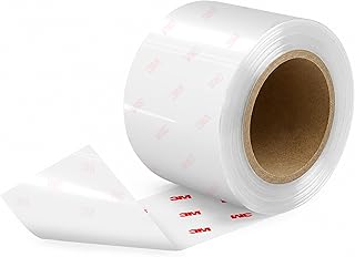 3M Clear Paint Surface Protection Vinyl Wrap 2 Inch Wide Tape Roll (2 Inch x 84 Inch)