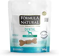 Fórmula Natural Snacks Dental Para Cães Adultos De Médio Porte 90g