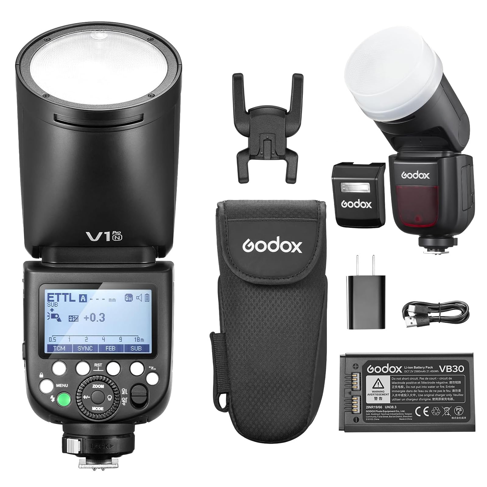 Amazon | 【Godox正規代理店】GODOX V1Pro-N クリップオン Amazon | 【Godox正規代理店】GODOX V1Pro-N クリップオン