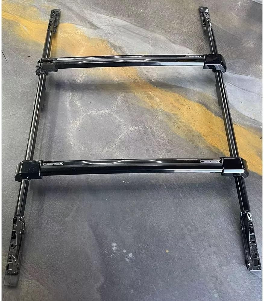 2PCS Roof Rail Rack +2PCS Cross Bars Set Fits for Land Cruiser J250 Prado LC250 2024 2025 Luggage Carrier Cargo Bars