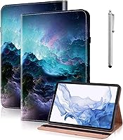 Vista 19 de Funda para Xiaomi Pad 5 / Pad 5 Pro 11 pulgadas 5G 2021, diseño de rayas de color sólido en relieve Funda de cuero PU con ranura para tarjeta Banda