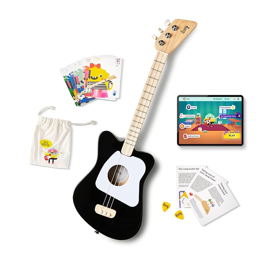 Amazon.co.jp: Loog ルーグ Loog mini アコースティック・ギター