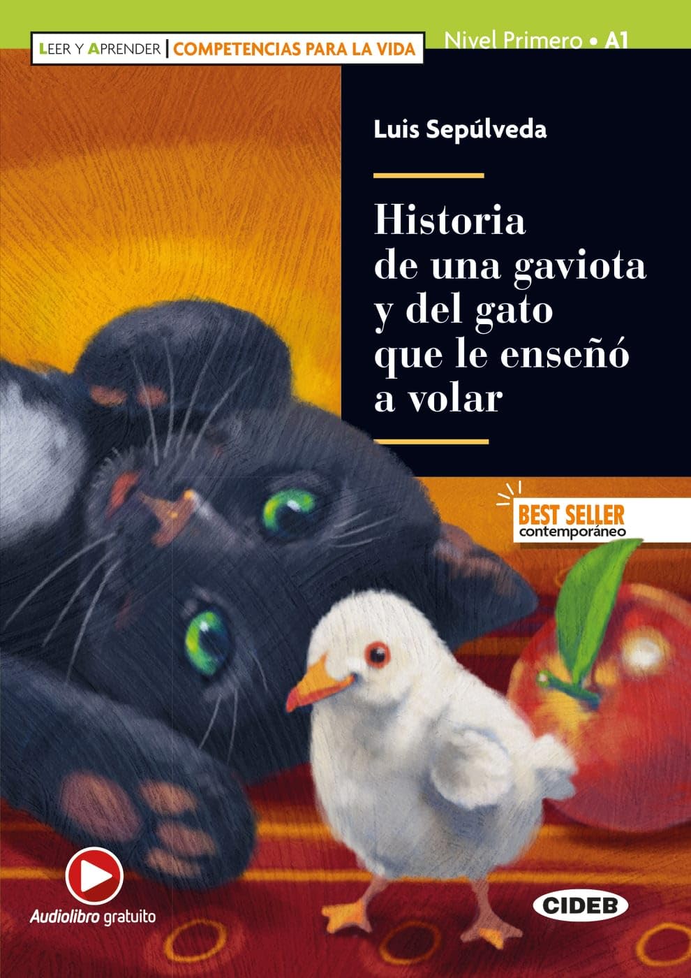 Historia de una gaviota y del gato que le enseñó a volar: Buch + Audio-Angebot