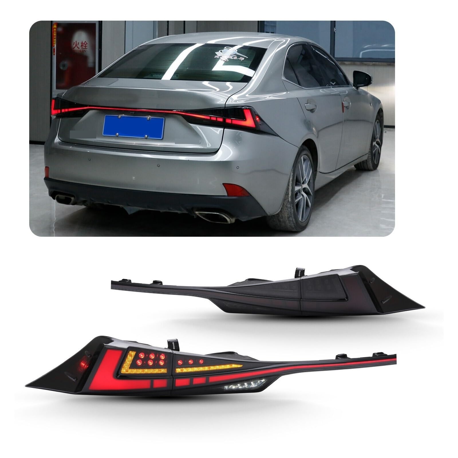 Amazon.com: LED Taillight Assembly, Compatible for Lexus IS250