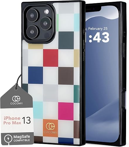 COCOMII Rectangle for iPhone 13 Pro Max Case, Le Carré de Lu