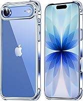 Vista 14 de Mkeke para Funda de iPhone 14 para iPhone 13 Funda Transparente Claro Amortiguadores de Choque Fundas para iPhone 13/14 Funda de Teléfono