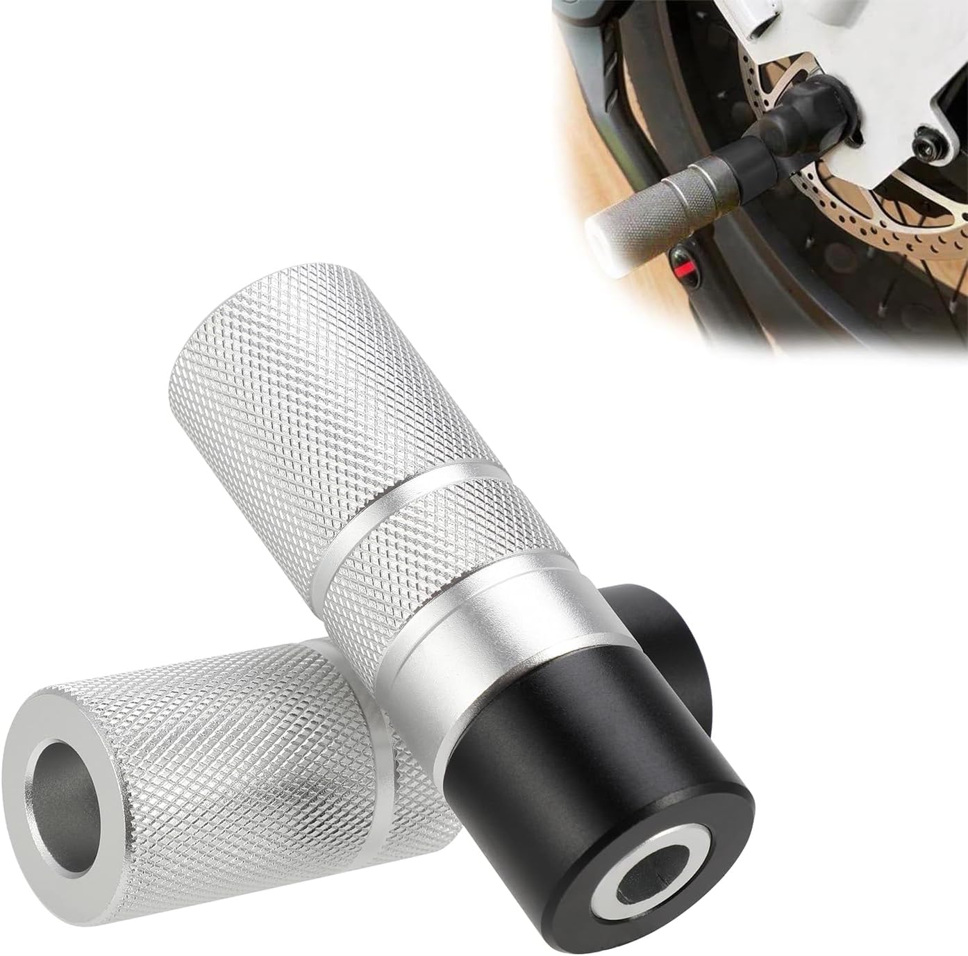Foot Pegs for Super 73,CNC 7075 Aluminum Alloy Anti Slip Foot Pedal Rest Universal for Bike Super73,Like S1/S2/ZX/RX-Silver