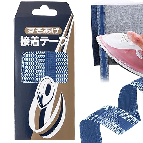 Miniatura 8 de Cinta de dobladillo para pantalones de 22 yardas, cinta de dobladillo instantánea para planchar, cinta adhesiva permanente sin coser, cinta adhesiva